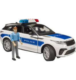 Range Rover Velar Polizeifahrzeug mit Polizist