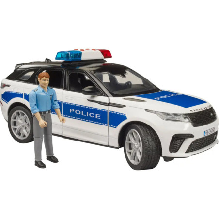 Range Rover Velar Polizeifahrzeug mit Polizist
