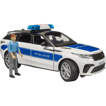 Range Rover Velar Polizeifahrzeug mit Polizist