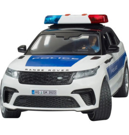 Range Rover Velar Polizeifahrzeug mit Polizist