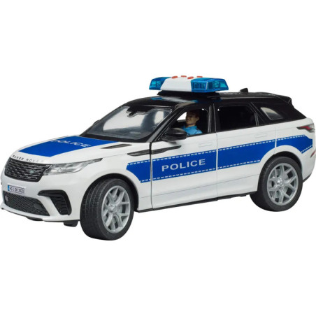Range Rover Velar Polizeifahrzeug mit Polizist