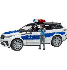Range Rover Velar Polizeifahrzeug mit Polizist