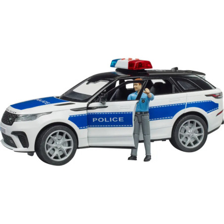 Range Rover Velar Polizeifahrzeug mit Polizist
