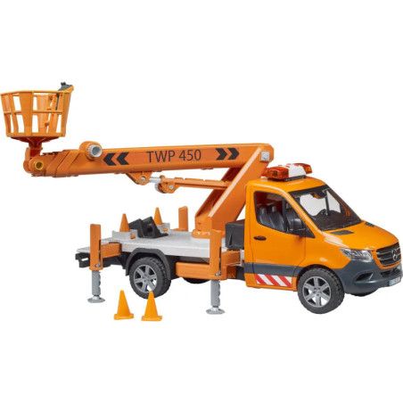 MB Sprinter Arbeitsbühne mit Light + Sound Modul