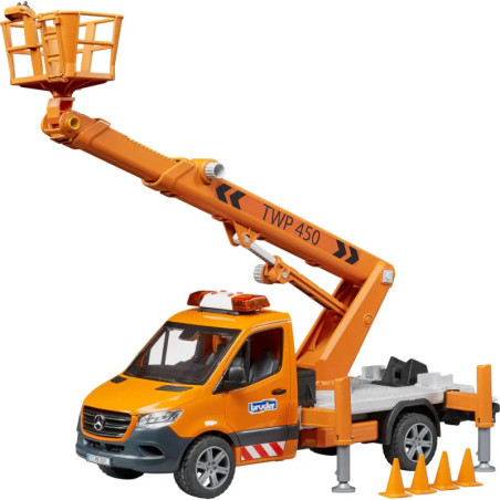 MB Sprinter Arbeitsbühne mit Light + Sound Modul