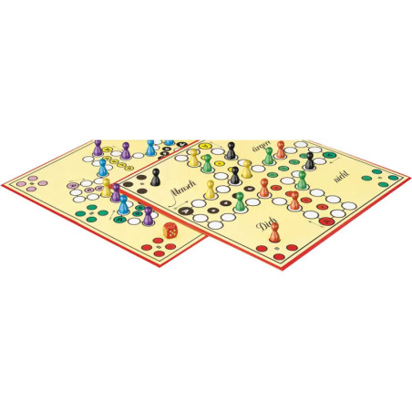 Schmidt Spiele Mensch ärgere dich nicht Jubiläums-Ausgabe mit Holzsteinen Schmidt Spiele Mensch ärgere dich nicht Jubiläums-Ausgabe mit Holzsteinen