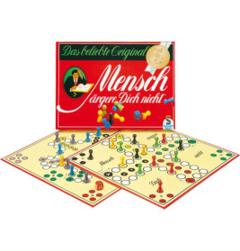 Schmidt Spiele Mensch ärgere dich nicht Jubiläums-Ausgabe mit Holzsteinen
