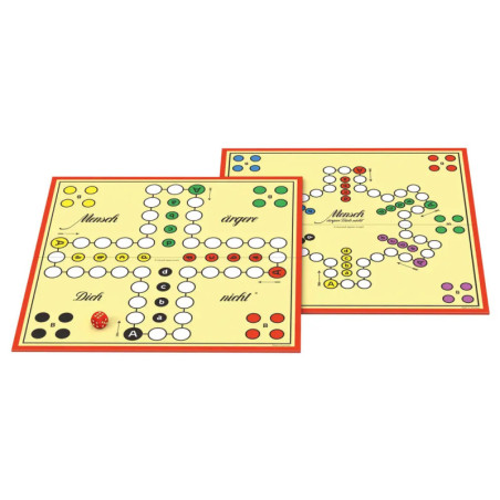 Schmidt Spiele Mensch ärgere dich nicht Jubiläums-Ausgabe mit Holzsteinen Schmidt Spiele Mensch ärgere dich nicht Jubiläums-Ausgabe mit Holzsteinen