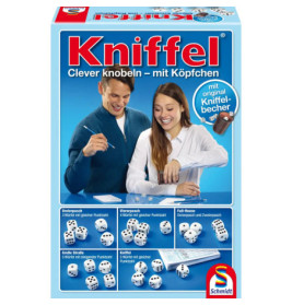 Schmidt Spiele Kniffel mit Lederwürfelbecher