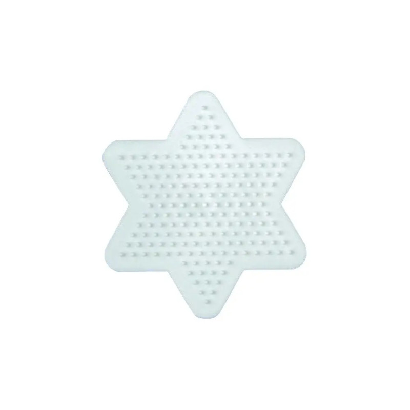 Hama® Bügelperlen Midi - Stiftplatte kleiner Stern