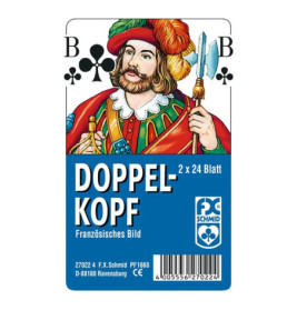 Ravenburger 27022 Doppelkopf, Französisches Bild, in Klarsicht-Box FXS Tradition