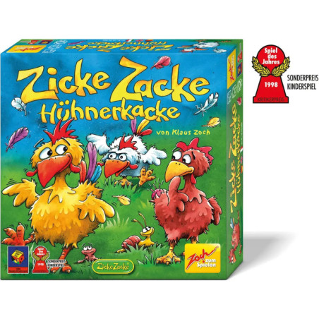 ZOCH Verlag Zicke Zacke Hühnerkacke - Spiel des Jahres 1998