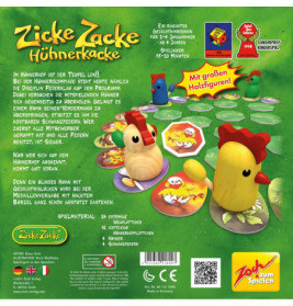 ZOCH Verlag Zicke Zacke Hühnerkacke - Spiel des Jahres 1998