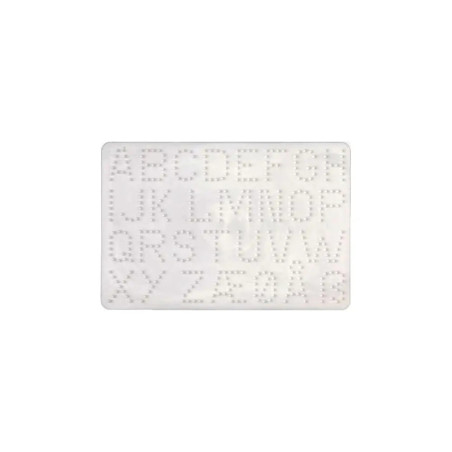 Hama® Bügelperlen Midi - Stiftplatte Buchstaben
