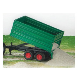 Tandemachs-Transportanhänger mit Aufsteckbordwand