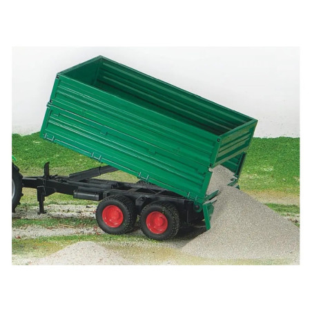 Tandemachs-Transportanhänger mit Aufsteckbordwand