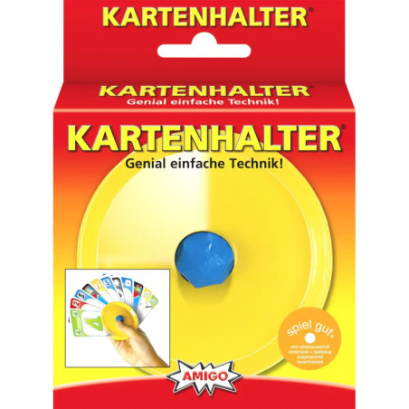 AMIGO 04920 Kartenhalter für 30 Karten gelb