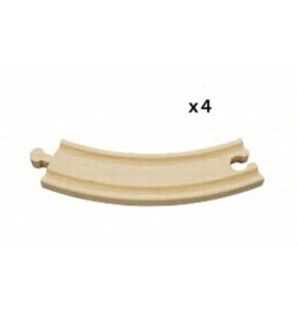 Ravensburger 63334200 1 1 Gebogene Gleise (E) RW Tracks