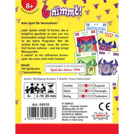 AMIGO 04910 6 nimmt!