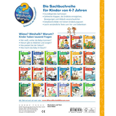 Ravenburger 33265 Wieso? Weshalb? Warum?, Band 13: Woher die kleinen Kinder kommen WWW-Standard (ab 01/06) Ravenburger 33265 Wieso? Weshalb? Warum?, Band 13: Woher die kleinen Kinder kommen WWW-Standard (ab 01/06)