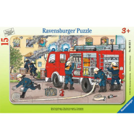 Ravensburger 6321 Puzzle Mein Feuerwehrauto 15 Teile