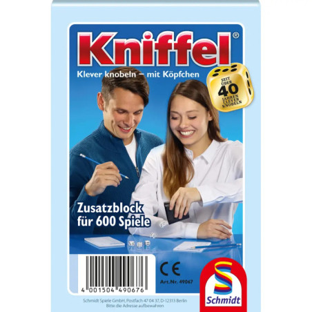 Schmidt Spiele Kniffelblock, sortiert
