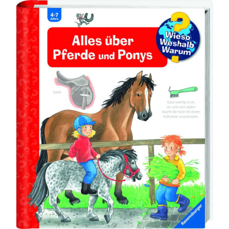 Ravenburger 33258 Wieso? Weshalb? Warum?, Band 21: Alles über Pferde und Ponys WWW-Standard (ab 01/06)