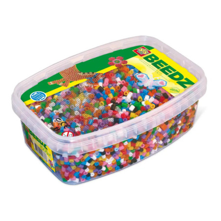 Bügelperlenbox 7.000 Stck. bunt