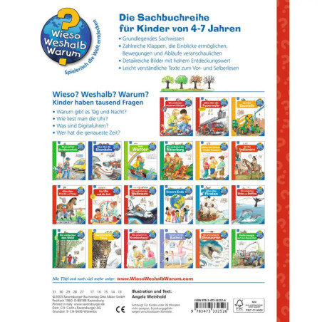 Ravenburger 33252 Wieso? Weshalb? Warum?, Band 25: Die Uhr und die Zeit WWW-Standard (ab 01/06)