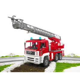 MAN TGA Feuerwehr mit Drehleiter, Wasserpumpe und L + S Modul