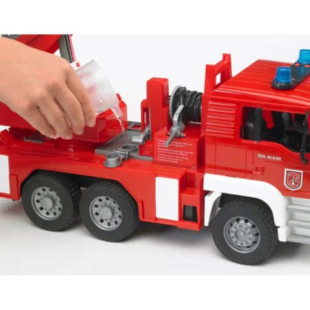 MAN TGA Feuerwehr mit Drehleiter, Wasserpumpe und L + S Modul