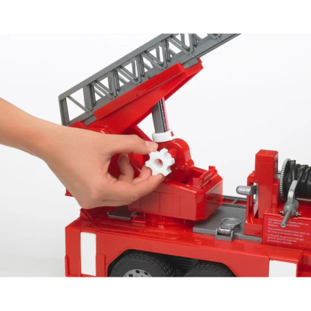 MAN TGA Feuerwehr mit Drehleiter, Wasserpumpe und L + S Modul