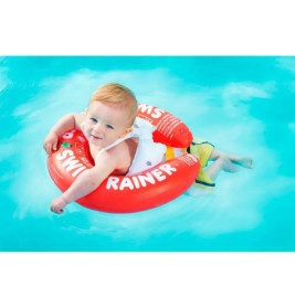 SWIMTRAINER ''Classic'' rot, Schwimmreifen, Schwimmhilfe für 3 Monate bis 4 Jahre, 6-18 kg, 54 cm