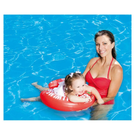 SWIMTRAINER ''Classic'' rot, Schwimmreifen, Schwimmhilfe für 3 Monate bis 4 Jahre, 6-18 kg, 54 cm