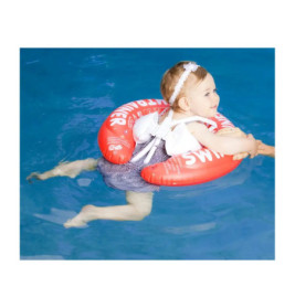 SWIMTRAINER ''Classic'' rot, Schwimmreifen, Schwimmhilfe für 3 Monate bis 4 Jahre, 6-18 kg, 54 cm