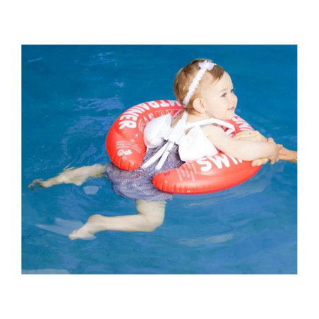 SWIMTRAINER ''Classic'' rot, Schwimmreifen, Schwimmhilfe für 3 Monate bis 4 Jahre, 6-18 kg, 54 cm