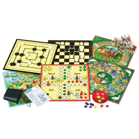 Schmidt Spiele Spielesammlung, 100 Spielmöglichkeiten,
