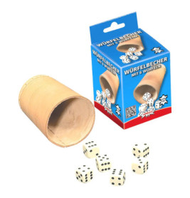 AMIGO 87052 AMIGO 87052 Würfelbecher 8,4 cm befüllt