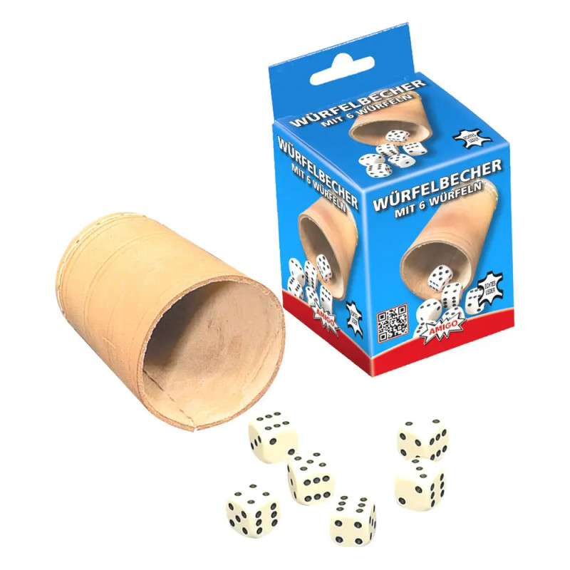 AMIGO 87052 AMIGO 87052 Würfelbecher 8,4 cm befüllt