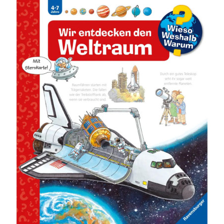 Ravenburger 32732 Wieso? Weshalb? Warum?, Band 32: Wir entdecken den Weltraum WWW-Standard (ab 01/06) Ravenburger 32732 Wieso? Weshalb? Warum?, Band 32: Wir entdecken den Weltraum WWW-Standard (ab 01/06)