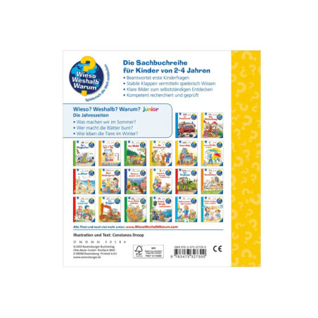 Ravenburger 32730 Wieso? Weshalb? Warum? junior, Band 10: Die Jahreszeiten WWW-junior (ab 01/06)