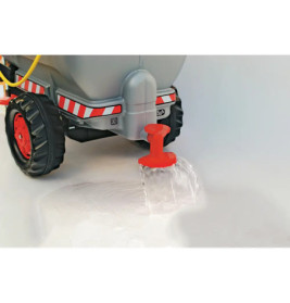 rollyTanker silber mit Pumpe