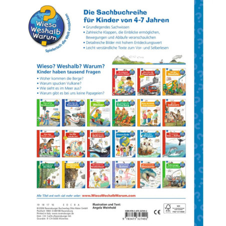 Ravenburger 32749 Wieso? Weshalb? Warum?, Band 36: Unsere Erde WWW-Standard (ab 01/06)