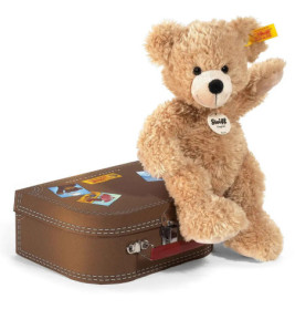 Steiff Plüschtierkofferset mit Teddybär, 28 cm