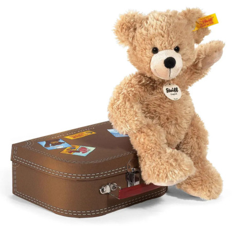 Steiff Plüschtierkofferset mit Teddybär, 28 cm