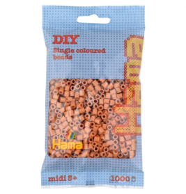 Hama® Bügelperlen Midi - Hellbraun 1000 Perlen