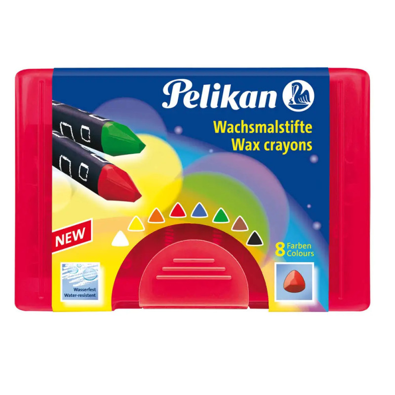 Wachsmalst.8erBox rot ws.fest Wachsmalst.8erBox rot ws.fest