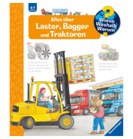 Ravenburger 32755 Wieso? Weshalb? Warum?, Band 38: Alles über Laster, Bagger und Traktoren WWW-Standard (ab 01/06)