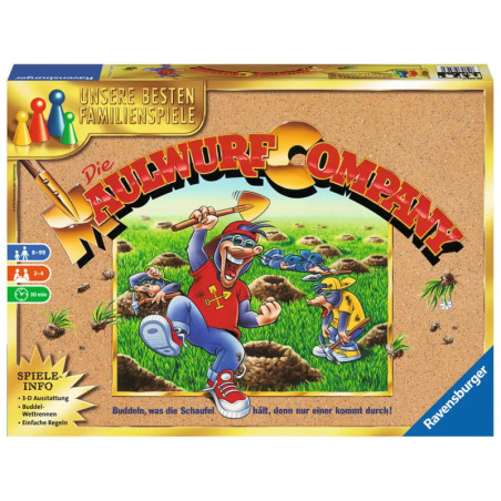 Ravenburger 26423 Die Maulwurf Company Gesellschaftsspiele