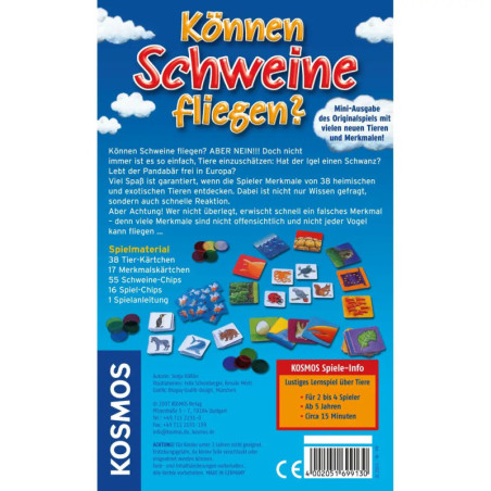 Kosmos Können Schweine fliegen Mitbringspiel Kosmos Können Schweine fliegen Mitbringspiel